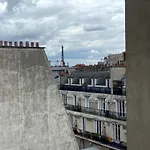 Petit Studio Vue Sur Tour Eiffel